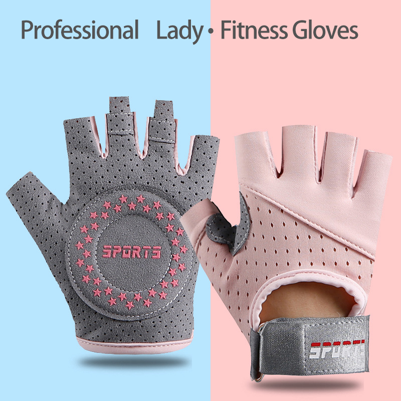 Yoga Fitness Spinning - Spor Eldiven Kadın Yoga Spor İplik