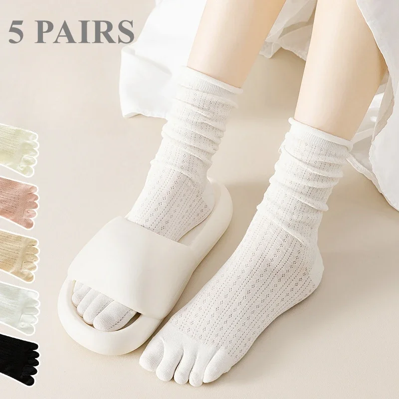 Yoga Toe Separator - 5 çift Gevşek Çorap Beş Ayrı