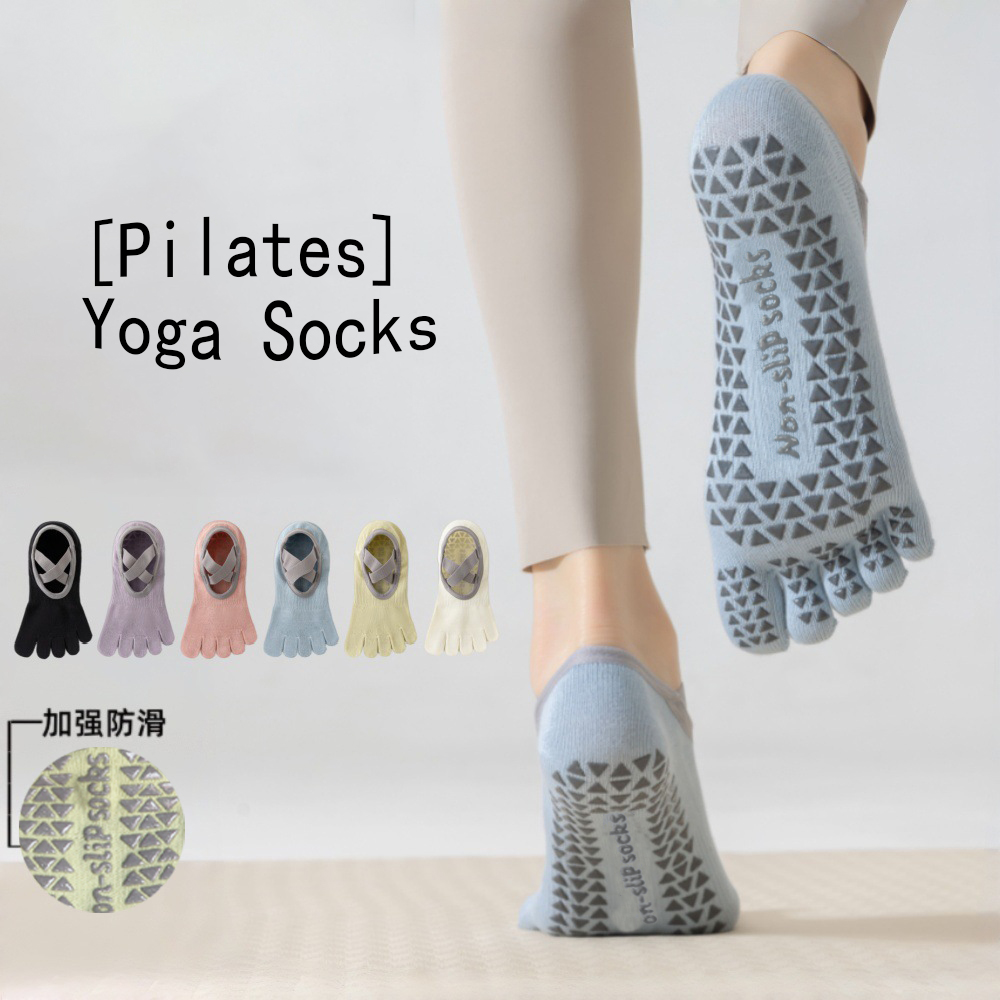 Yoga Toe Separator - 3 Çift Ince Kadın Yoga Çorapları