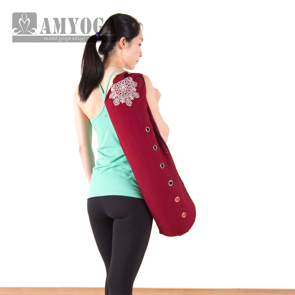 Yoga In Fitness - Kanvas Yoga Mat Çantası Tek Omuzlu