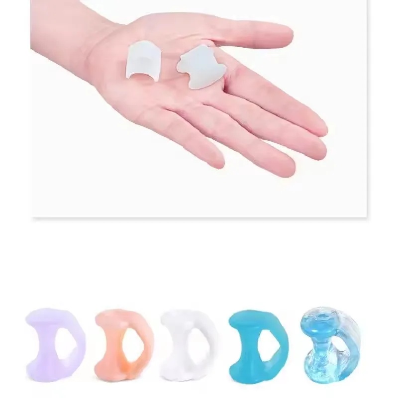 Yoga Toe Separator - 1-4 çift silikon ayak parmağı ayırıcı,