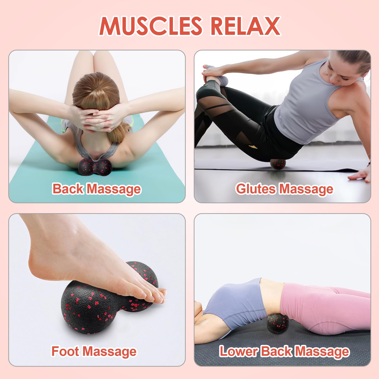 Içi boş Yoga Rulo Masaj Fıstık - Shoulder Massage Ball incelemesi ve fiyatı