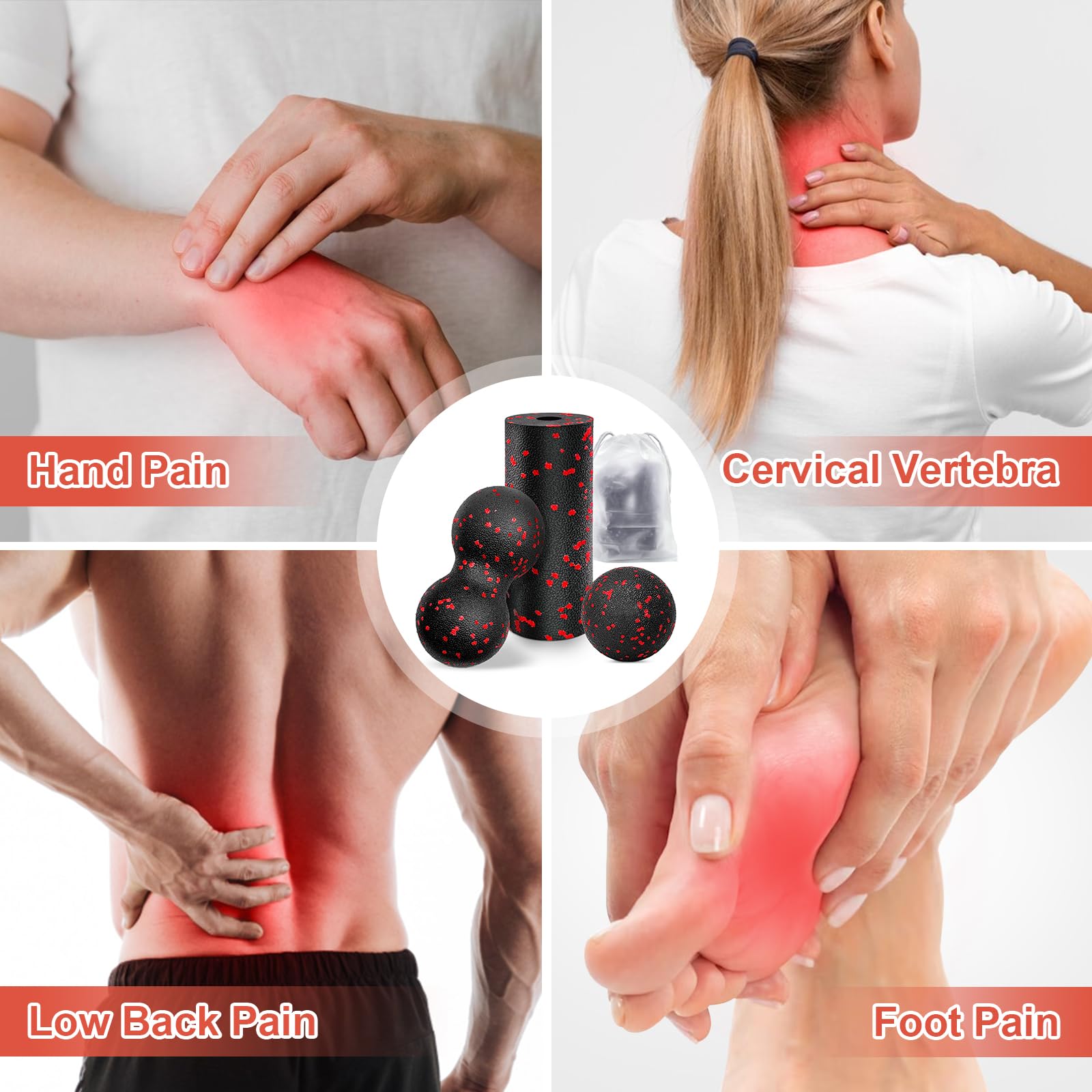 Içi boş Yoga Rulo Masaj Fıstık - Shoulder Massage Ball incelemesi ve fiyatı