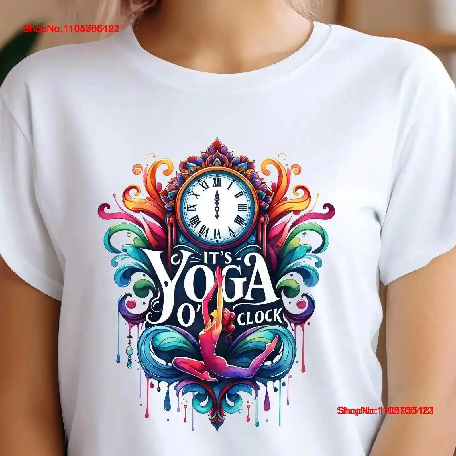 Yoga Tişörtü It's O'Clock Medi - Yoga And Fitness Instructor incelemesi ve fiyatı