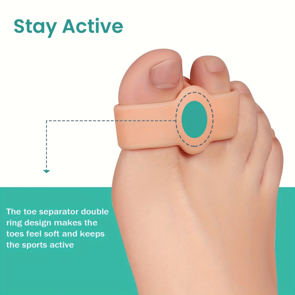 9 Parçalı Yumuşak Silikon Ayak - Yoga Toe Separator incelemesi ve fiyatı